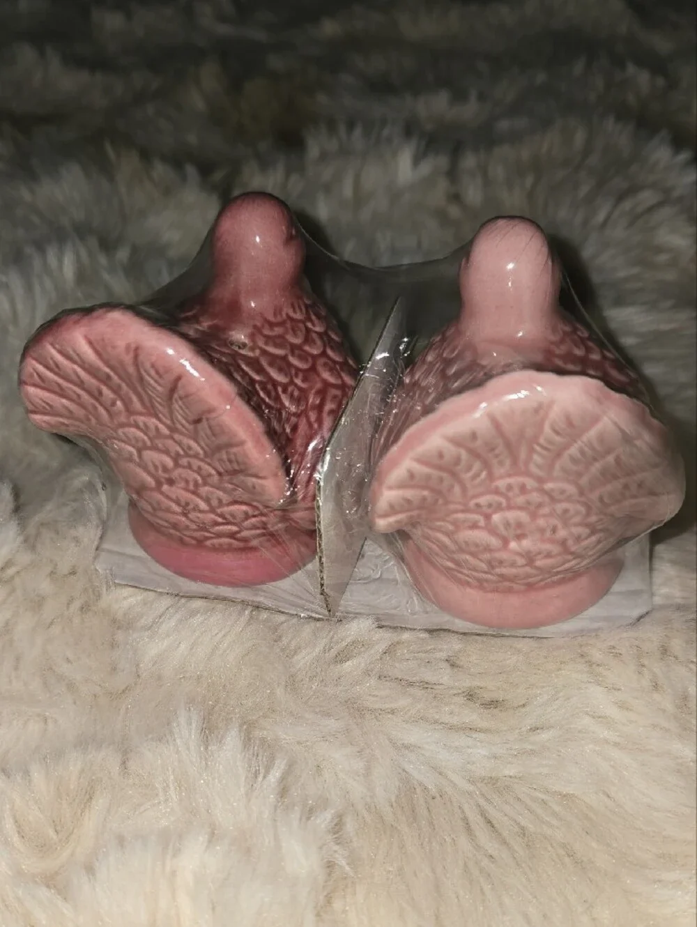 Target Pink Ceramic Turkey Salt & Pepper Set